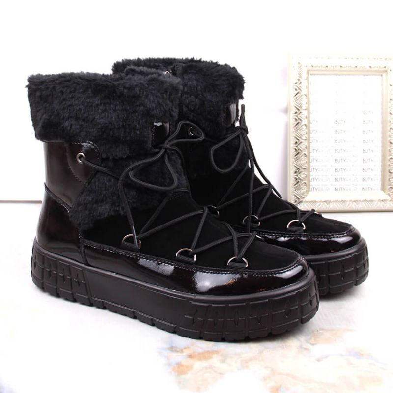 Filippo W PAW475A insulated leather platform boots, black Footwear/Lifestyle/Filippo Your Sports Performance