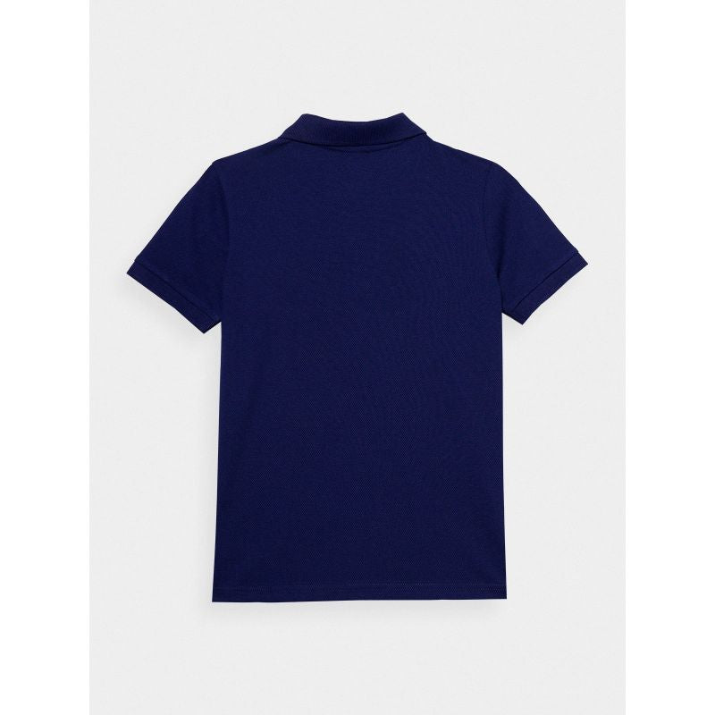 Boy's 100% cotton plain polo shirt 4F *Kategoria tymczasowa Your Sports Performance