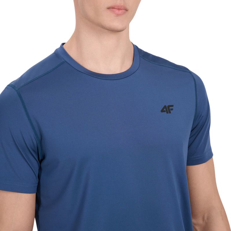 Men's T-shirt 4F FNK M1521 denim 4FWAW25TFTSM1521 32S In preparation Your Sports Performance