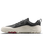 Vivobarefoot TRACKER LEATHER AT LOW MENS OBSIDIAN/WHITE men's shoes (309534-04)
