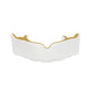 Gel Mouthguard + Box - White and Gold | GelTech ochraniacze zębów Your Sports Performance