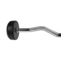 Rubber-coated fixed barbell/bar, curved, 15 kg HMS GSL15 In preparation Your Sports Performance