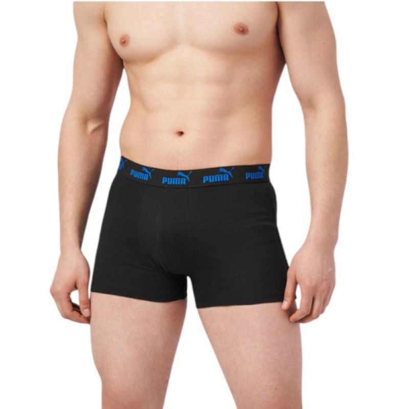 Puma men's boxer briefs 2-Pack blue black comfortable cotton Clothing Your Sports Performance