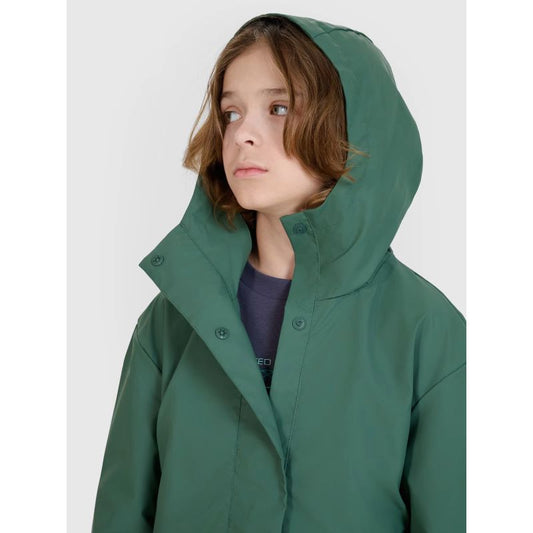 Children's transitional raincoat with rubber coating 4F 4FJWSS25TJACU213-41S *Kategoria tymczasowa Your Sports Performance