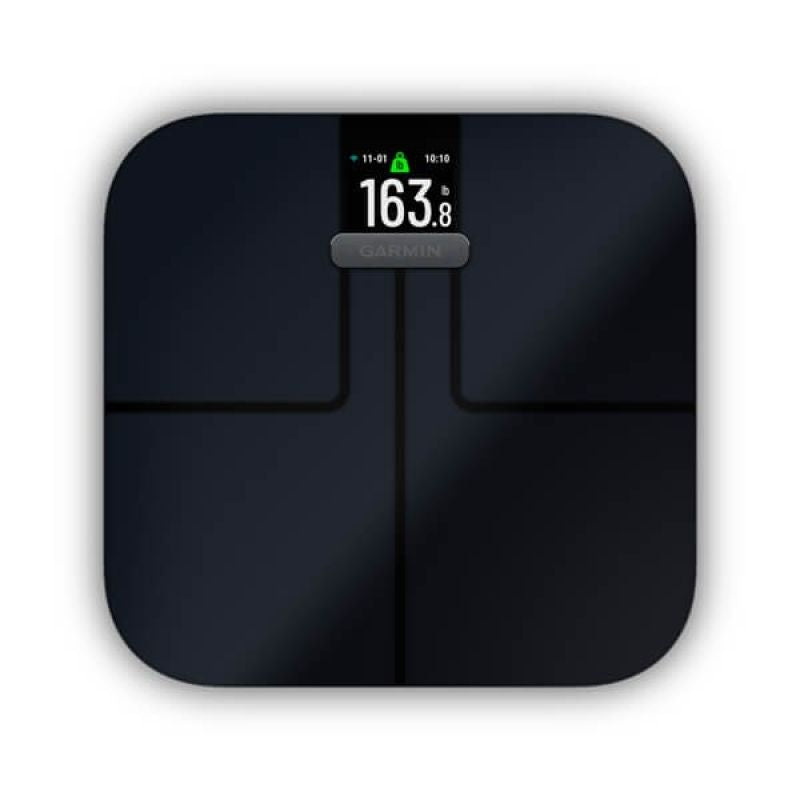 Garmin Index S2 Black Bathroom Scale AGD - Produkty/Wagi łazienkowe Your Sports Performance