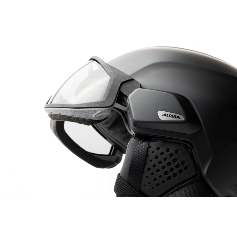 ALPINA ALTO V black matt ski helmet 55-59 Narciarstwo/Kaski Your Sports Performance
