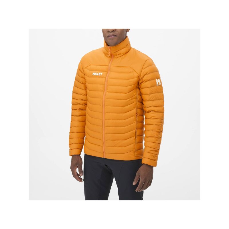 MILLET M Kamet Light Down Jacket Jkt Orange Import z PMSport Your Sports Performance