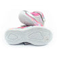 Skechers S Lights LED Children's Velcro Shoes for Girls Gray