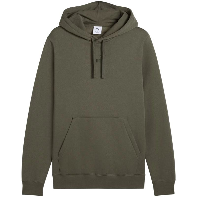 Men's Puma ESS Small No. 1 Logo Hoodie khaki 692914 86