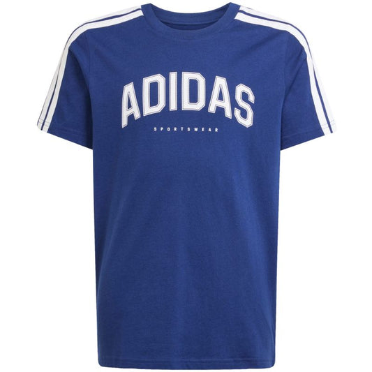 adidas Codes Collegiate Graphic Tee Navy Blue JL6138 In preparation Adidas