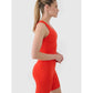 Women's quick-drying training crop top 4F 4FWSS25TFSLF413-62S *Kategoria tymczasowa Your Sports Performance