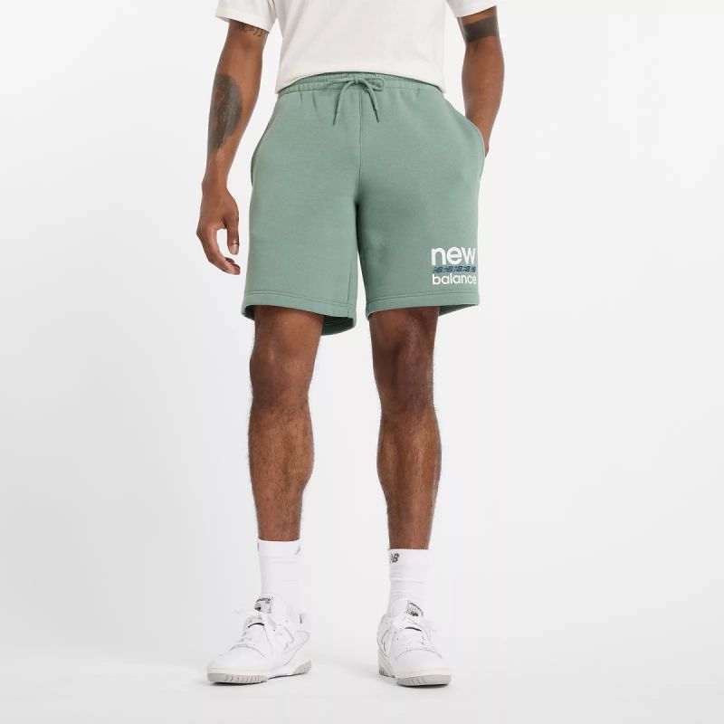 New Balance Sport Graphic Fleece Short M MS51940DKJ Clothing/Training/New Balance New Balance