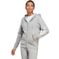 adidas Essentials Linear Full-Zip French Terry Hoodie W IC6866 Clothing/Lifestyle/adidas Adidas