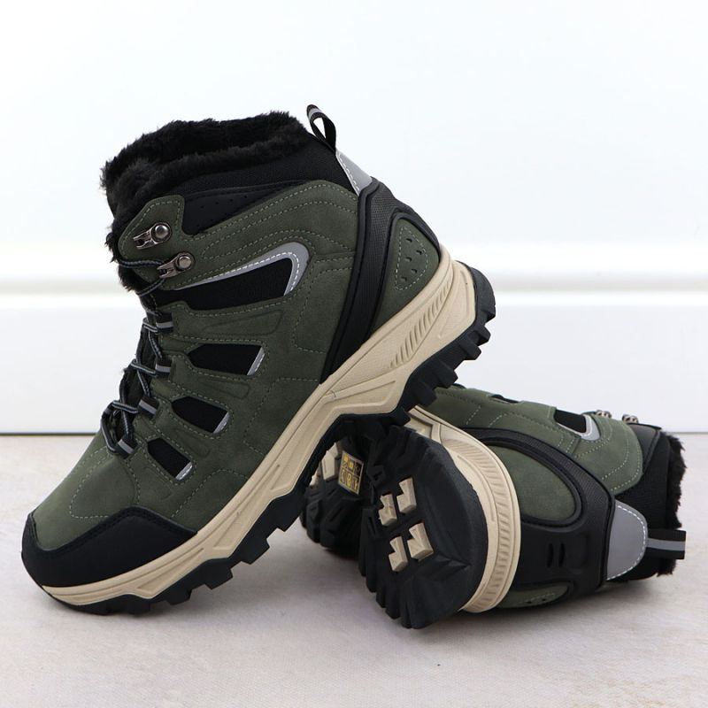 Men's insulated hiking boots green VarnHorn 25-97305 Footwear Your Sports Performance
