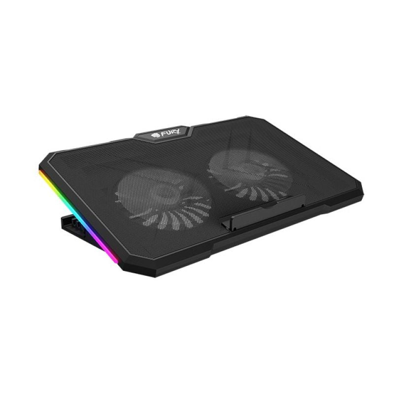 FURY COOLING STAND GUNBAI G3 14.1-17.3" RGB 2XUSB Chłodzenie/Podstawki pod notebooki Your Sports Performance