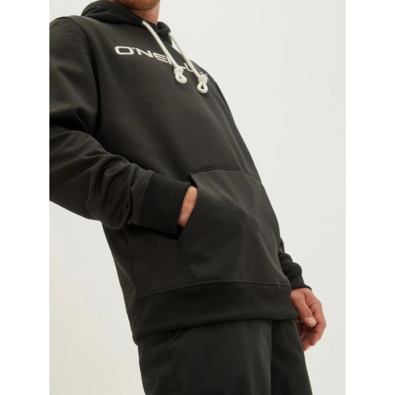 O'neill men's hoodie kangaroo pocket Rutile black fashionable To be categorized Your Sports Performance