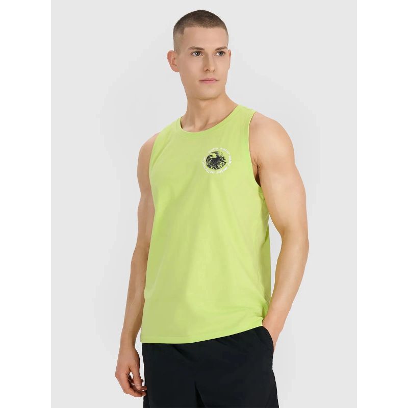 Men's oversize top 4F 4FWSS25TSLEM122-45S *Kategoria tymczasowa Your Sports Performance