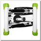 Beveled stepper with HMS S3033 cables green