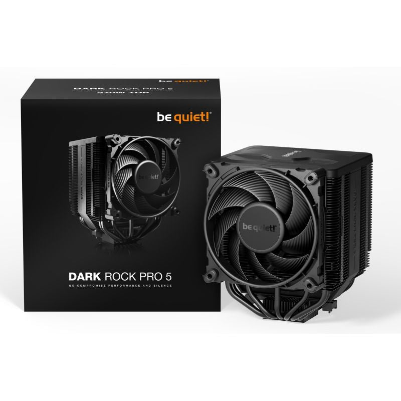 BE QUIET! DARK ROCK PRO 5 cooler compatible with Intel (1700, 1200, 1150, 1151, 1155) and AMD (AM5, AM4) Chłodzenie/Chłodzenie - zestawy chłodzenia wodnego Your Sports Performance