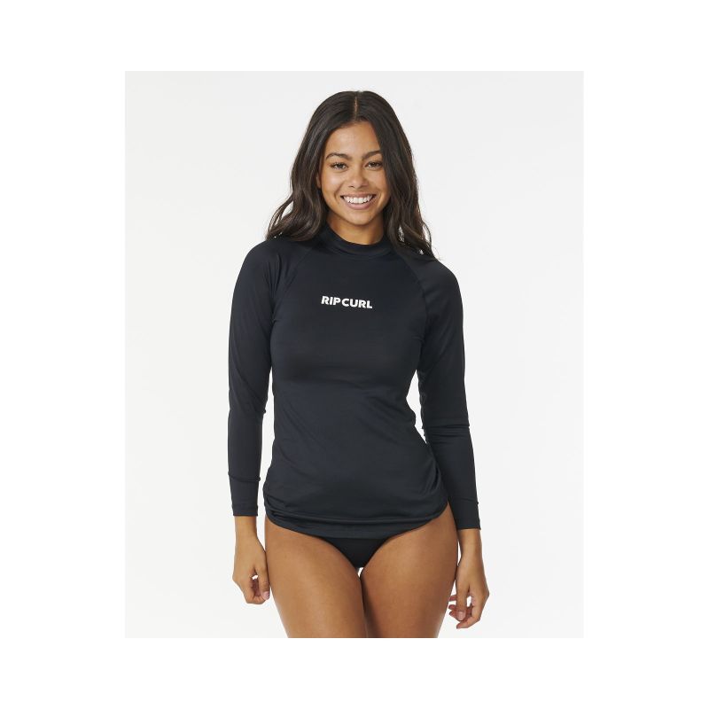 Lycra RIP CURL Classic Surf Ls Upf Rashguard black