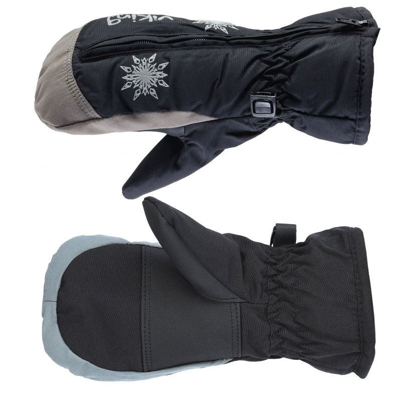 Viking Starlet Ski Kids winter gloves with snowflake motif, black (125/15/5195/09) In preparation Your Sports Performance