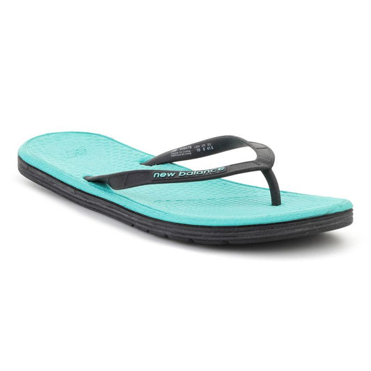 NEW BALANCE WOMEN`S PRO THONG FLOPS BLACK/TEAL NBW6076BTL New Balance