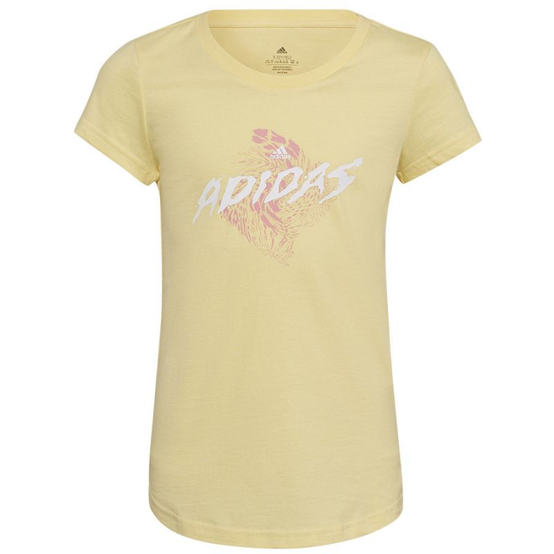 T-shirt adidas 3 BAR G Tee Jr HL1619 Clothing/Lifestyle/T-shirts Adidas