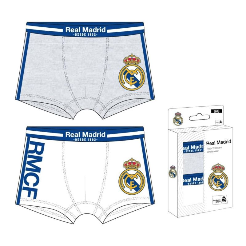 Real Madrid boys' junior boxer briefs 2-pack 2900003005 In preparation Your Sports Performance