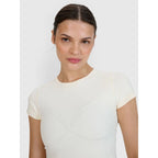 Women's quick-drying yoga and pilates t-shirt 4F 4FWSS25TFTSF1270-11S Clothing Your Sports Performance