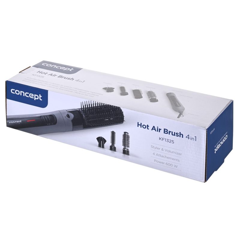 CONCEPT KF1325 hair curler with 4 attachments AGD - Produkty/Suszarki do włosów Your Sports Performance