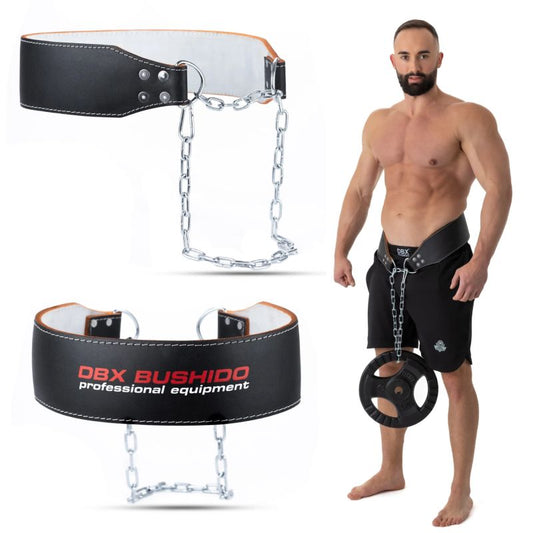 DBX-WB2 GENUINE LEATHER DIP BELT Pasy obciążeniowe - Dip Belt Your Sports Performance