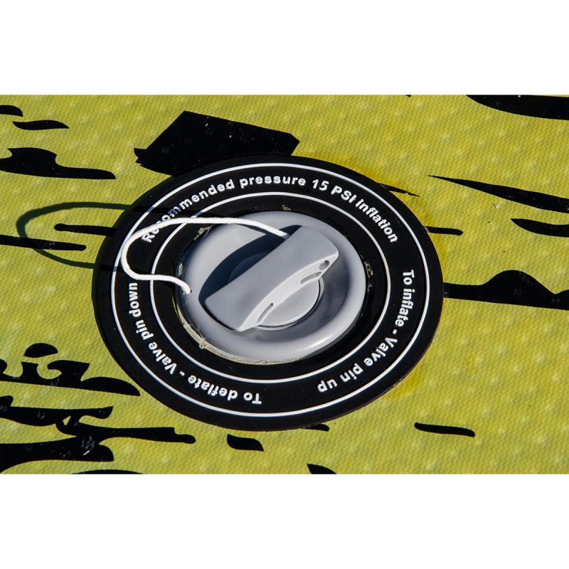 SET - SUP BOARD 135KG INFLATABLE ENERO 300x76x15CM BLACK Accessories Your Sports Performance