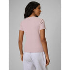 Women's slim ribbed T-shirt 4F 4FRSS26TTSHF3629-56S 4f