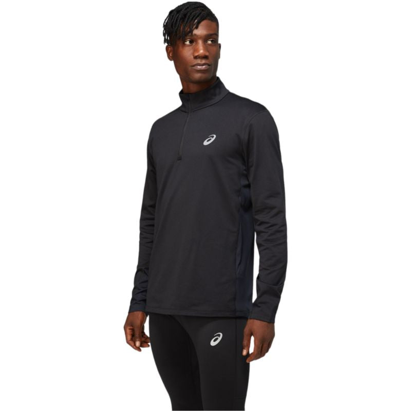 T-shirt Asics Core LS 1/2 Zip Winter Top M 2011C347-001 Clothing/Running Asics