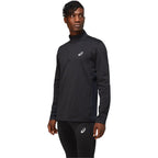 T-shirt Asics Core LS 1/2 Zip Winter Top M 2011C347-001 Clothing/Running Asics