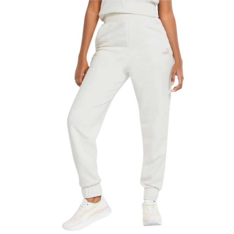 Puma ESS+ Embroidery High-Waist Pants FL W 670007 99 Clothing/Lifestyle/Trousers, shorts/Puma Puma