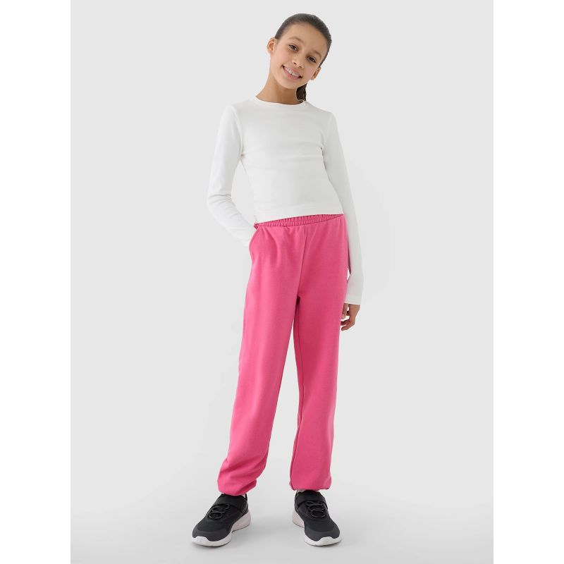 Longsleeve slim crop top plain girls 4F 4FJWSS25TLONF430-11S *Kategoria tymczasowa Your Sports Performance
