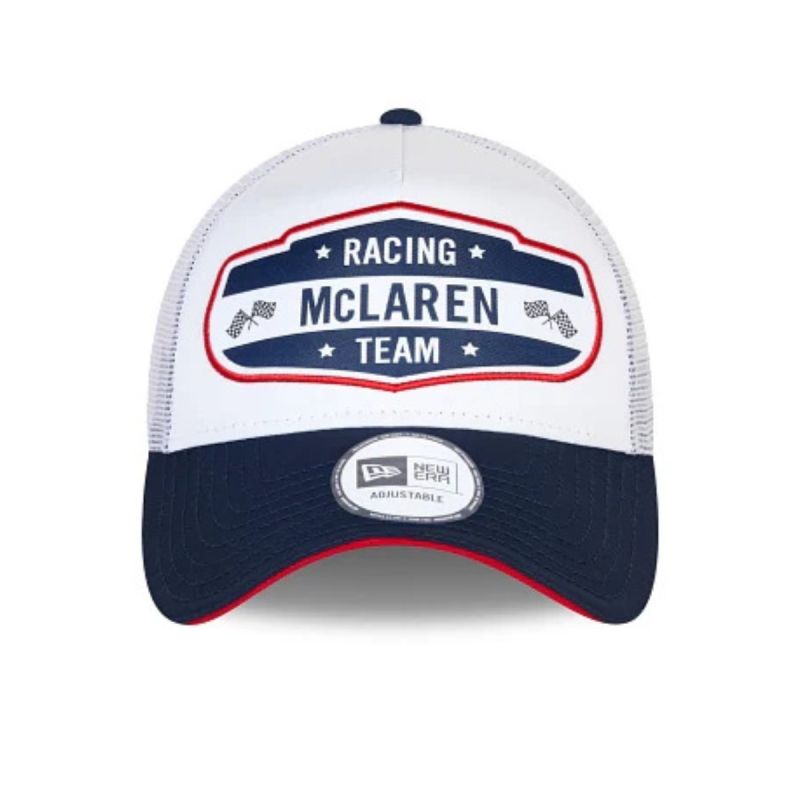 New Era 9FORTY McLaren Racing Team F1 USA Trucker Cap - 60243909 Odzież/Czapki/Czapki z daszkiem Your Sports Performance