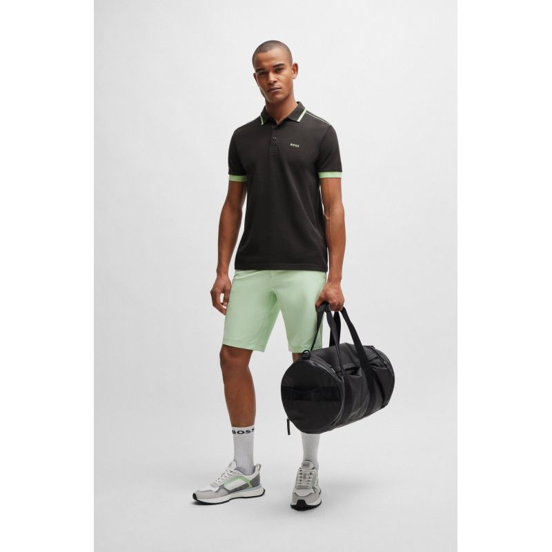 BOSS Paddy 1 Charcoal Regular Fit Men's Polo Shirt Black (50512995-016) Boss