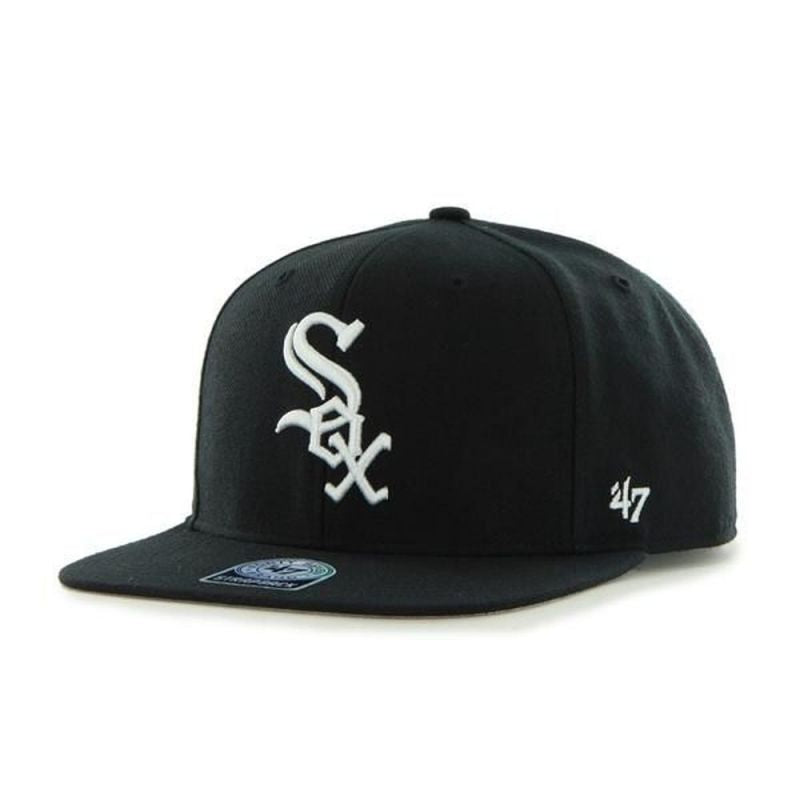 47 Brand Mlb Chicago White Sox Captain B-SRS06WBP-BK cap Clothing/Lifestyle/47 Brand Your Sports Performance