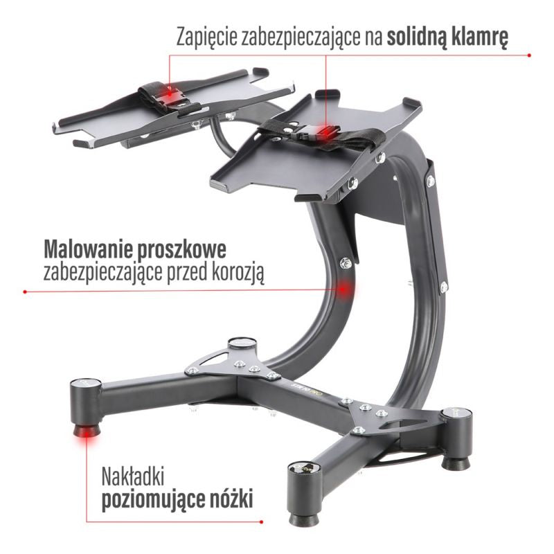 HMS PREMIUM STR10 PRO ADJUSTABLE DUMBBELL RACK In preparation Your Sports Performance