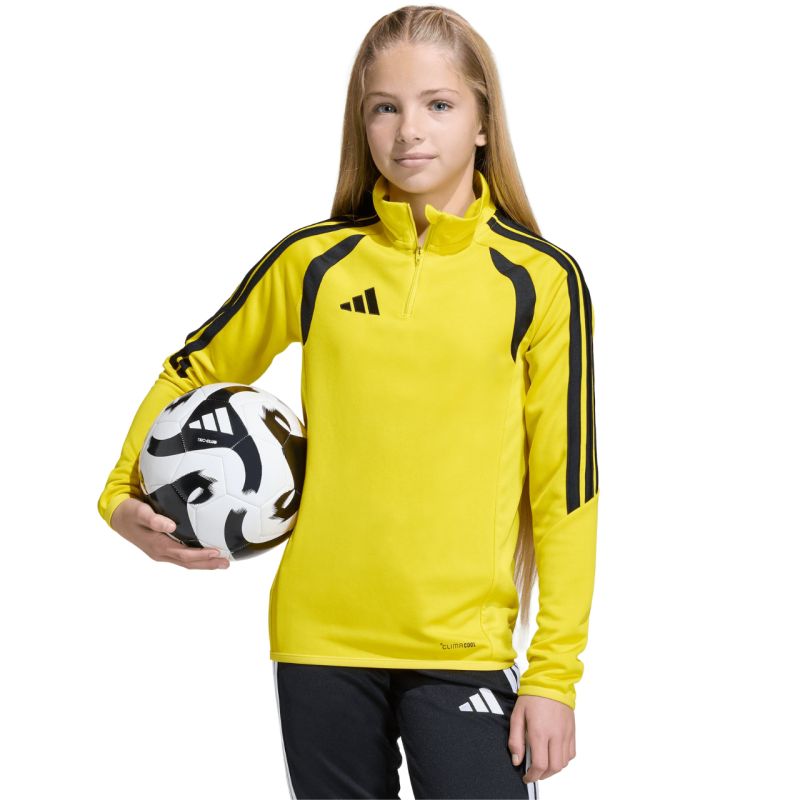 adidas Tiro 26 League Training Top Yellow and Black Kids Sweatshirt JY7158 To be categorized Your Sports Performance