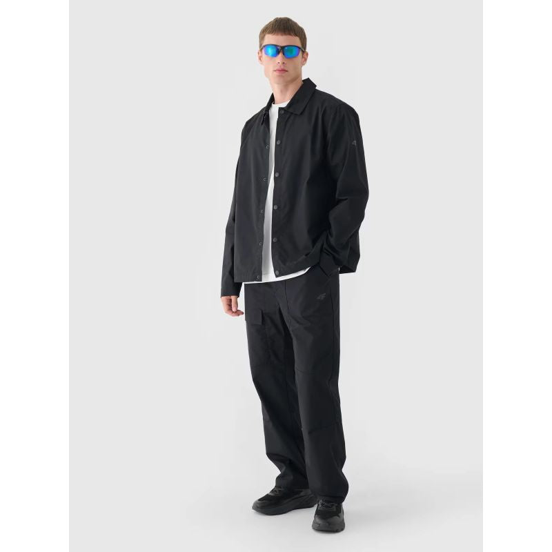 Men's transitional shirt jacket 4F 4FRSS24TTJAM0887-20S *Kategoria tymczasowa Your Sports Performance