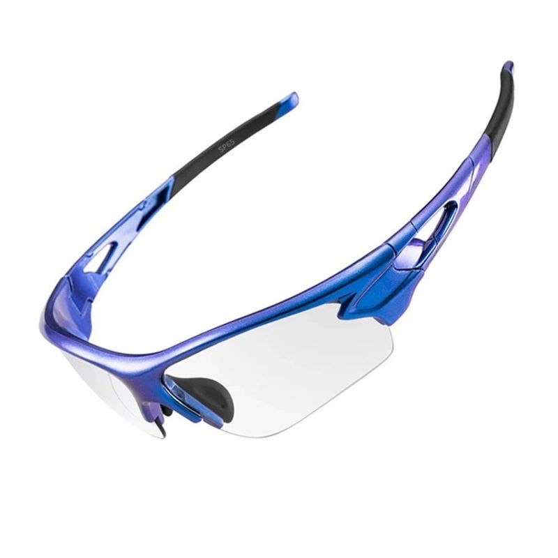 Rockbros 10069 Photochromic UV400 Cycling Glasses - Blue Import z Action/Rowery i akcesoria/Okulary Your Sports Performance