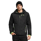 Softshell Men's Geographical Norway Trelino Black-Green Db Men 0124 black / green (WZ8556H/GN-Black / Green) Geographical Norway
