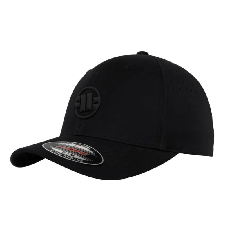 Pit Bull West Coast Full Cap Tech Logo Black - 623011900002 Odzież/Czapki/Czapki z daszkiem Your Sports Performance