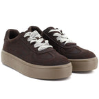 Women's brown platform shoes Big Star UU274004 Big Star