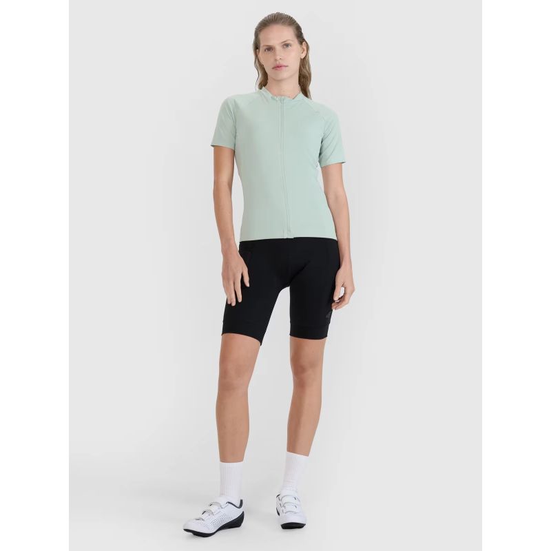 Women's cycling leggings with gel insert 4F 4FWSS25TFSTF034-20S *Kategoria tymczasowa Your Sports Performance