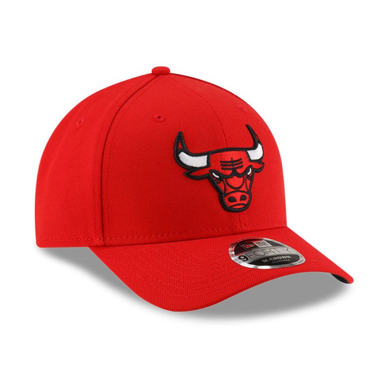 New Era 9FORTY Chicago Bulls NBA Team M-Crown Red Snapback Cap - 60755478 Odzież/Czapki/Czapki z daszkiem Your Sports Performance