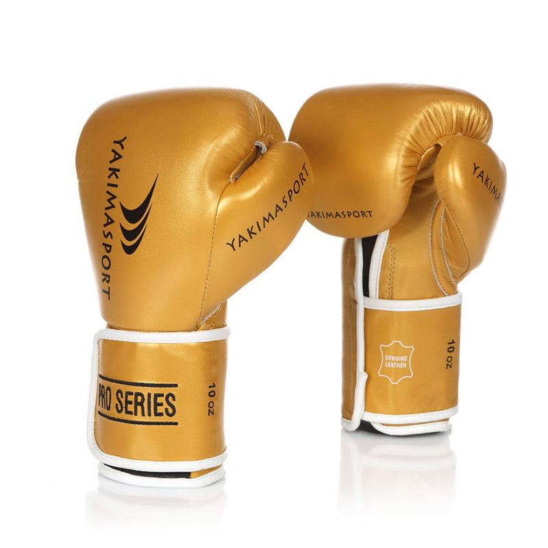 Yakima Tiger Gold V Boxing Gloves 12 oz 10039512OZ Accessories/Gloves Yakima